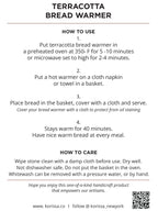 Bread Warmer & Basket - Flower