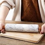 Marble rolling pin home