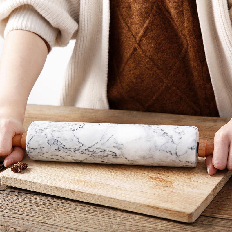 Marble rolling pin home