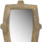 Natural Wooden Wall Mirror