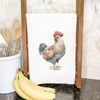 Farmhouse Chicken - Customizable Cotton Tea Towel