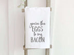 You're the Eggs to My Bacon - Cotton Tea Towel