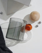 Hand Blown Lollipop Mugs - Whimsical Eclectic Dopamine Drinking