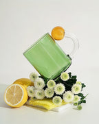 Hand Blown Lollipop Mugs - Whimsical Eclectic Dopamine Drinking