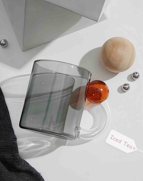 Hand Blown Lollipop Mugs - Whimsical Eclectic Dopamine Drinking